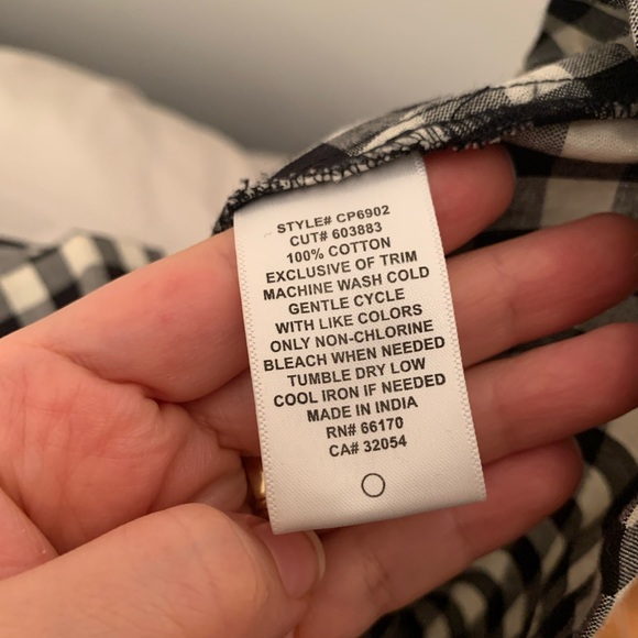 ANTHROPOLOGIE Eva Franco brand A-line Gingham skirt - Picture 8 of 9